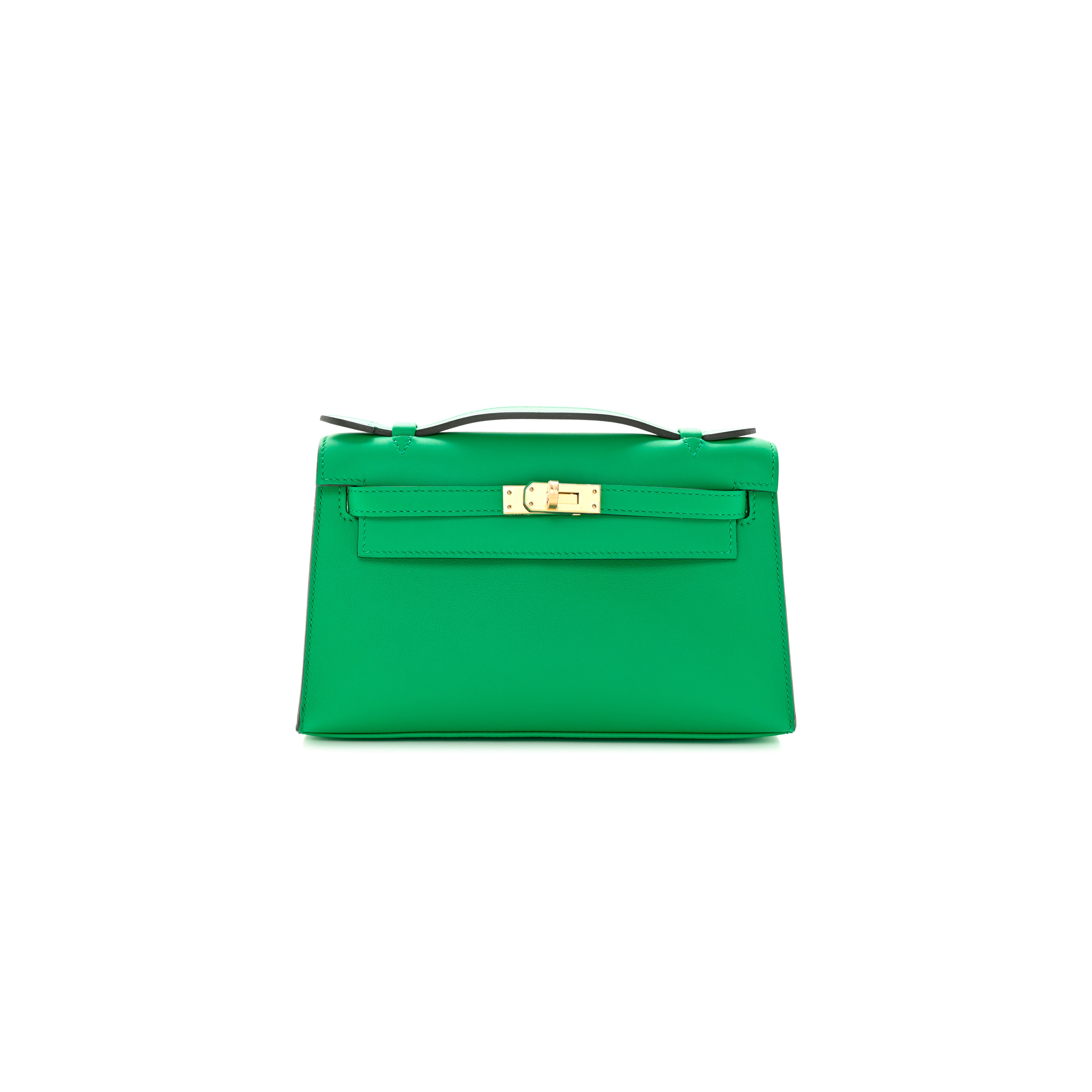 H**mes swift kelly pochette clutch menthe (22*14*7cm)